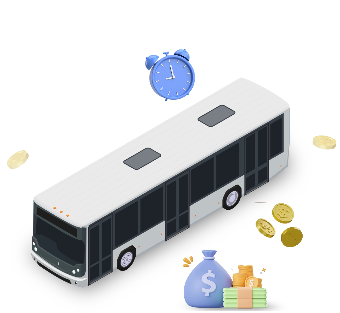 잠들어있는 버스를 깨워서 수익을 버는 방법